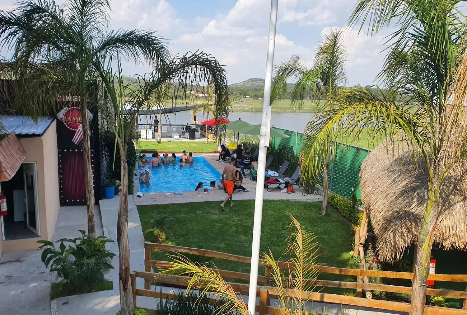 Campsite Glamping Lake Hotel Puebla Mexico